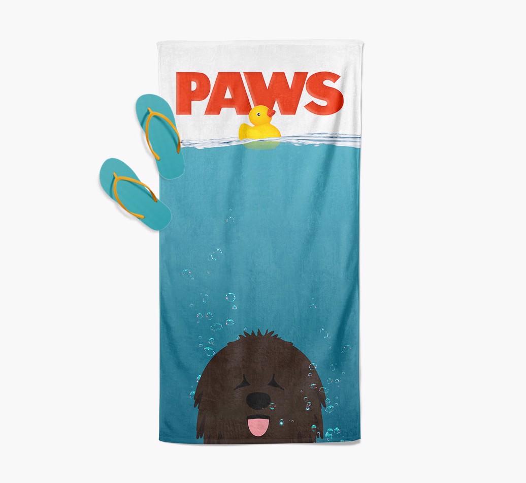Paws: Personalized {breedFullName} Towel