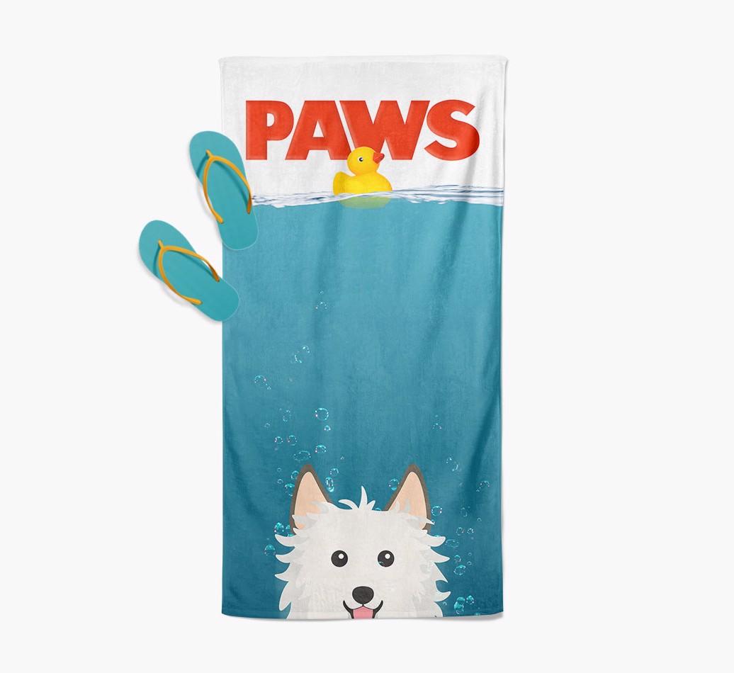 Paws: Personalized {breedFullName} Towel