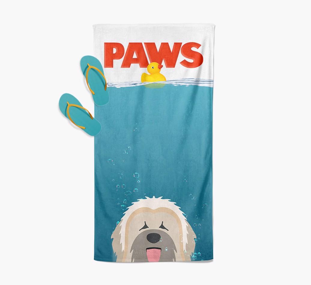 Paws: Personalized {breedFullName} Towel