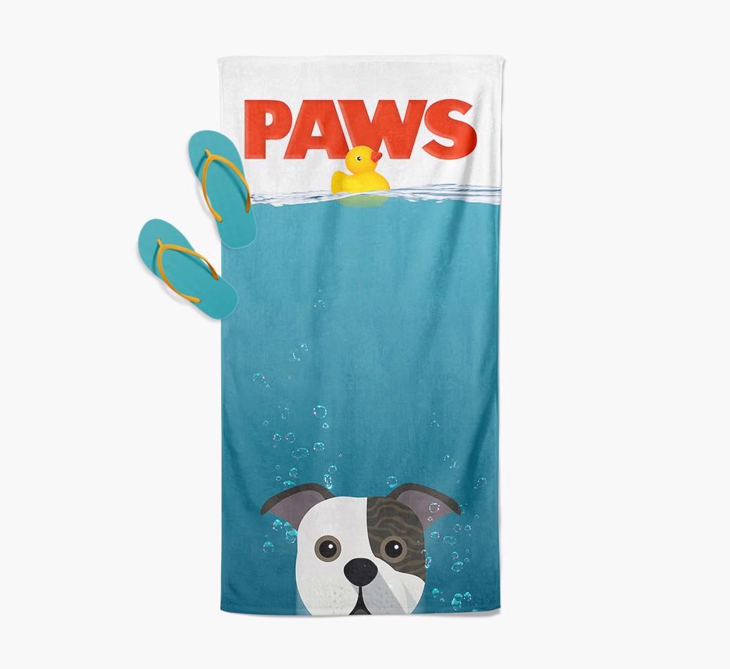 Paws: Personalized {breedFullName} Towel
