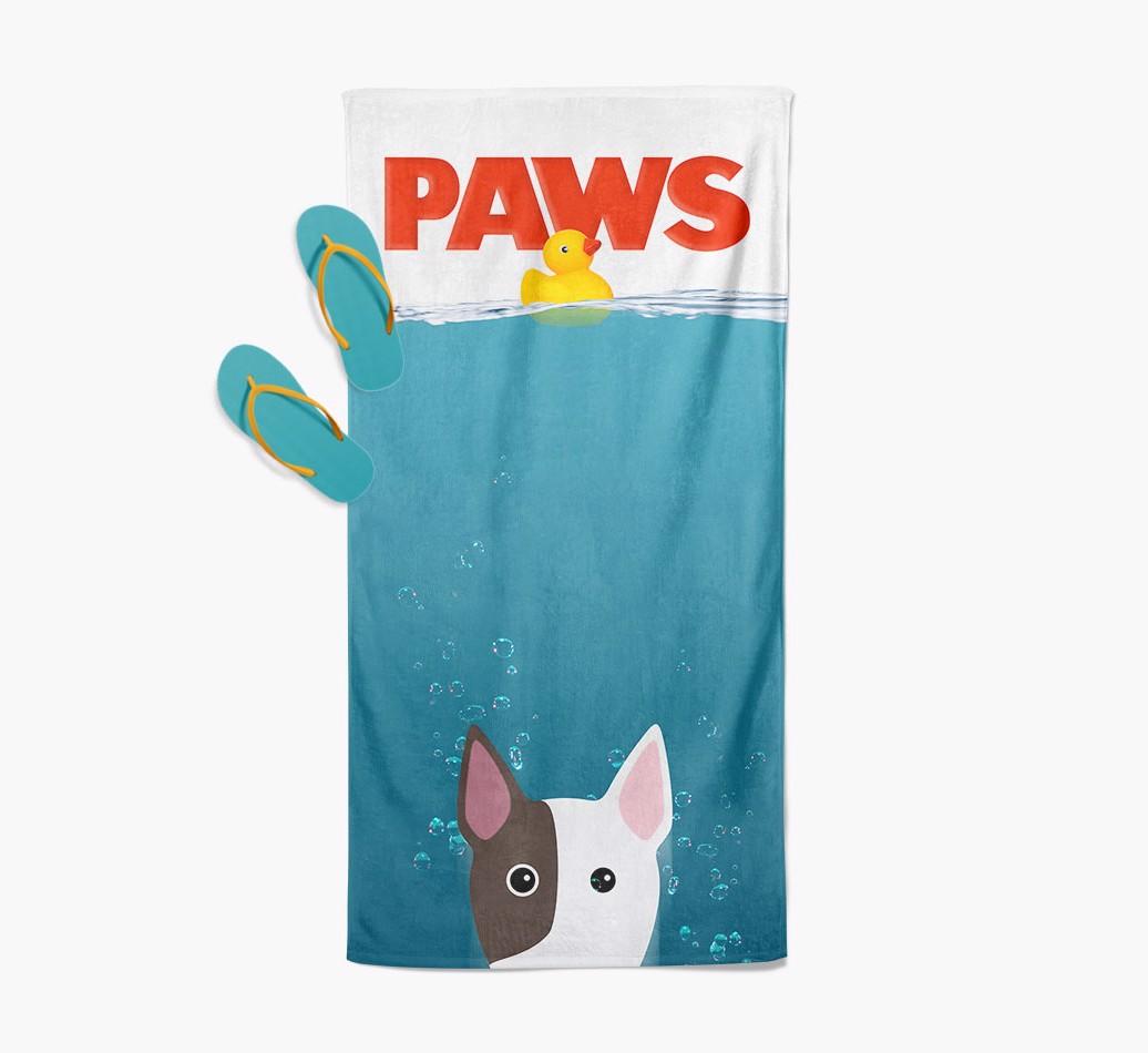 Paws: Personalized {breedFullName} Towel