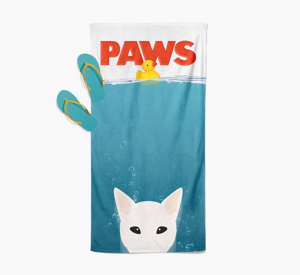 Paws: Personalized {breedFullName} Towel