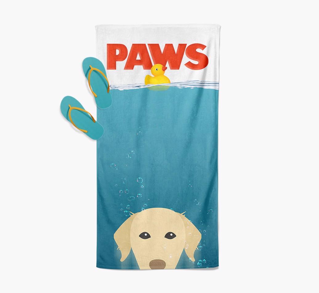 Paws: Personalized {breedFullName} Towel