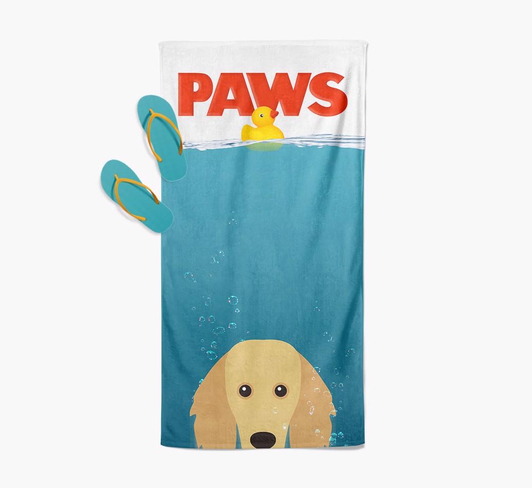 Paws: Personalized {breedFullName} Towel