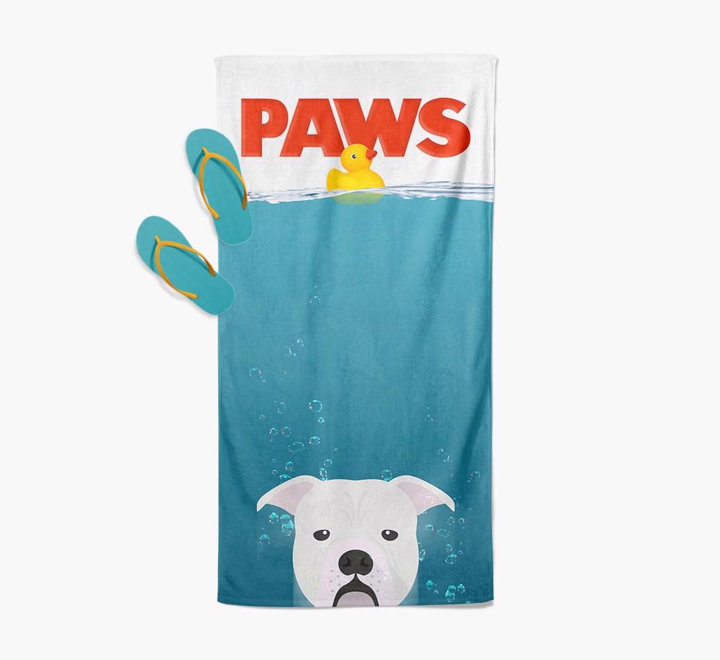 Paws: Personalized {breedFullName} Towel
