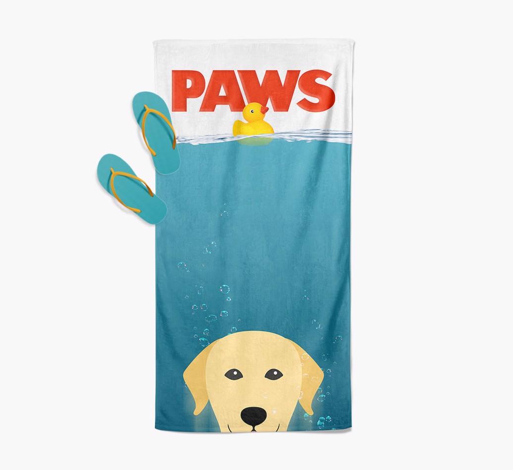 Paws: Personalized {breedFullName} Towel