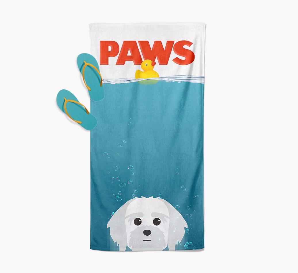 Paws: Personalized {breedFullName} Towel