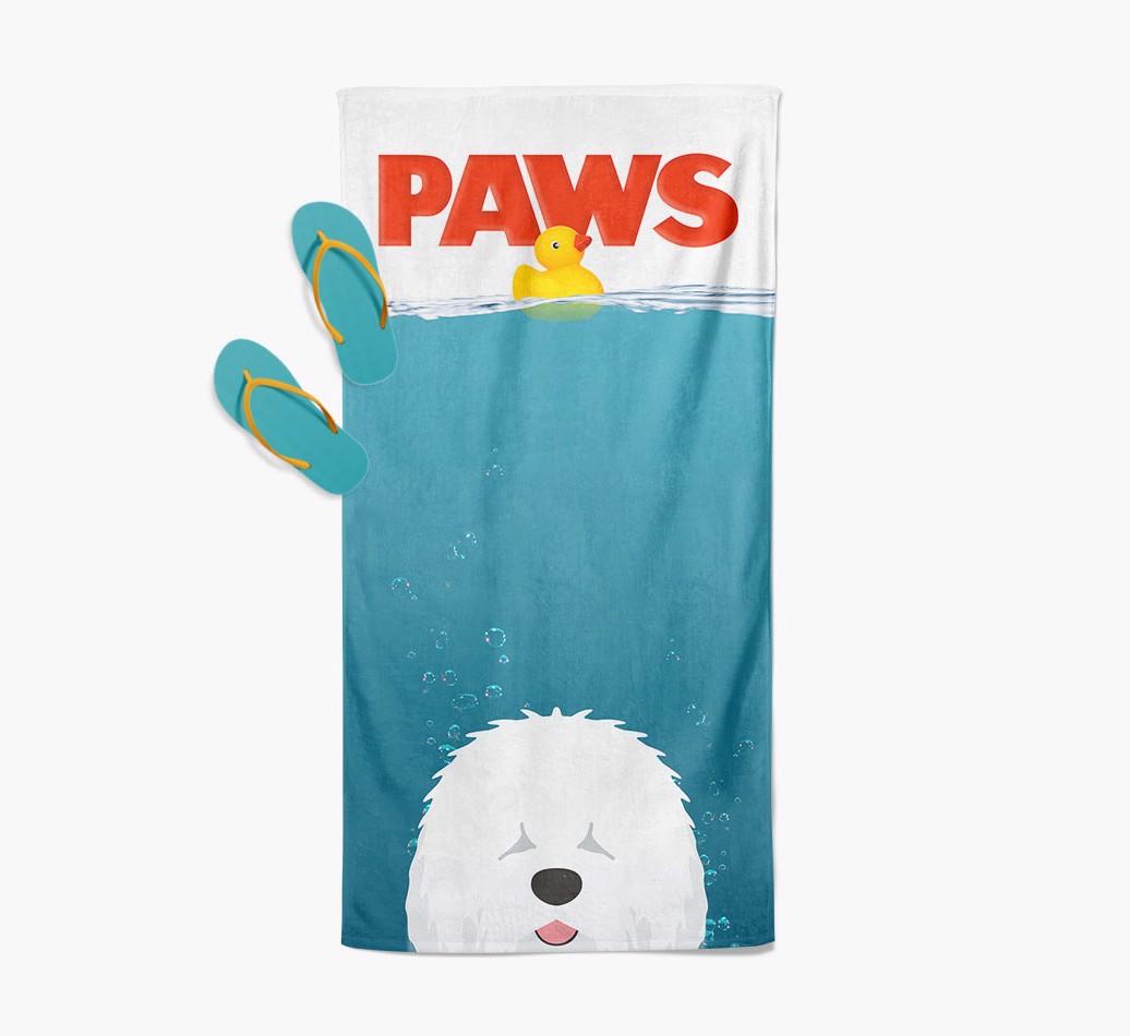 Paws: Personalized {breedFullName} Towel