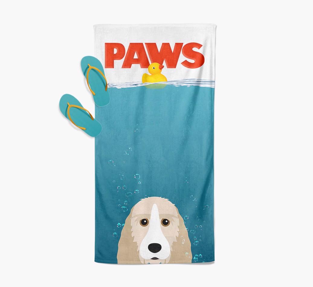 Paws: Personalized {breedFullName} Towel