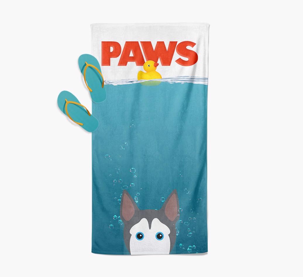 Paws: Personalized {breedFullName} Towel