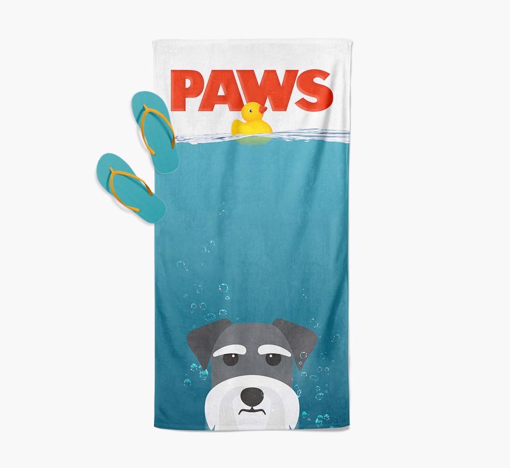 Paws: Personalized {breedFullName} Towel