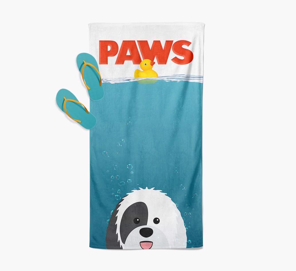 Paws: Personalized {breedFullName} Towel