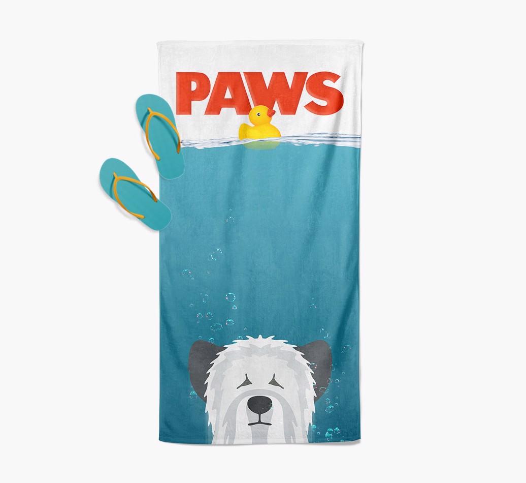 Paws: Personalized {breedFullName} Towel