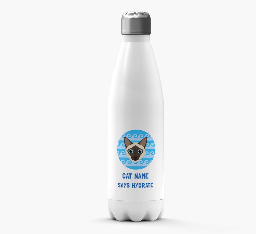 Personalized Cat Water Bottles