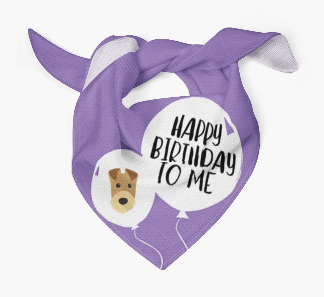 Happy Birthday to {dogsName} Bandana