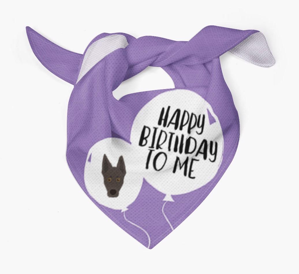 Happy Birthday to {dogsName} Bandana