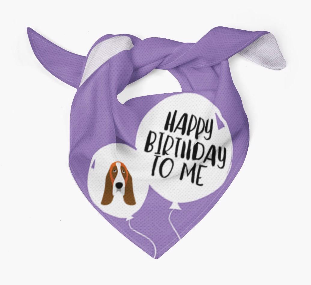 Happy Birthday to {dogsName} Bandana