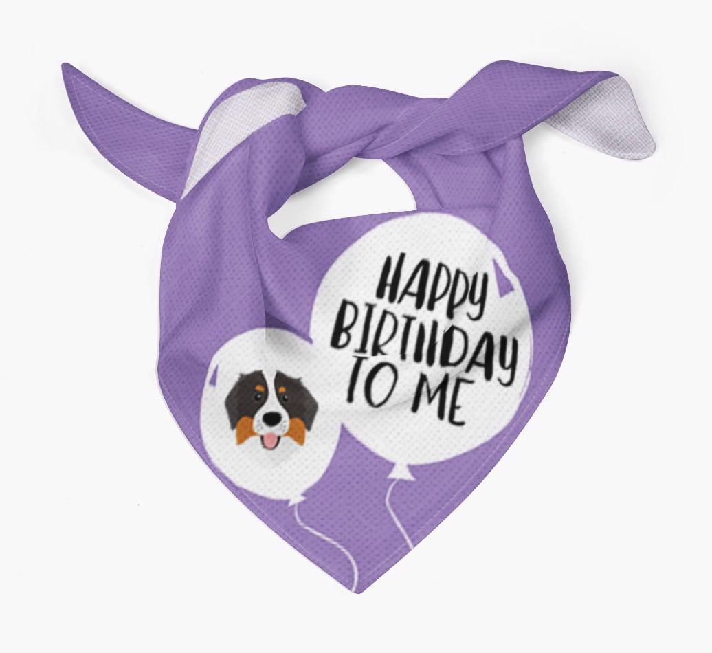 Happy Birthday to {dogsName} Bandana