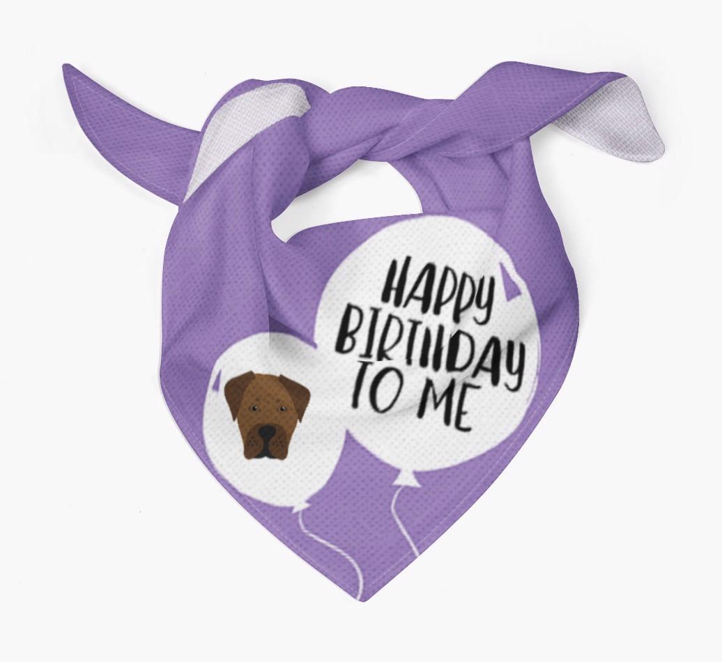 Happy Birthday to {dogsName} Bandana