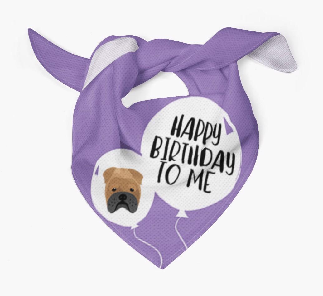 Happy Birthday to {dogsName} Bandana