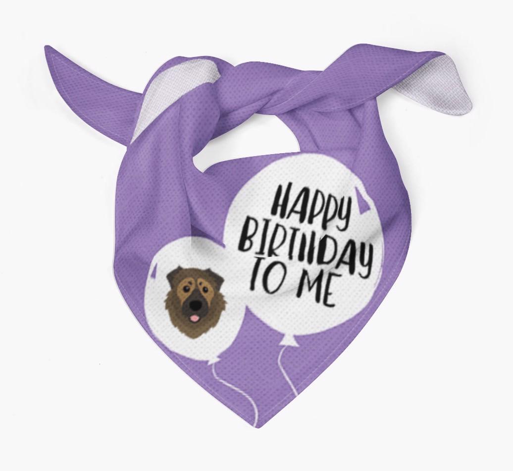 Happy Birthday to {dogsName} Bandana