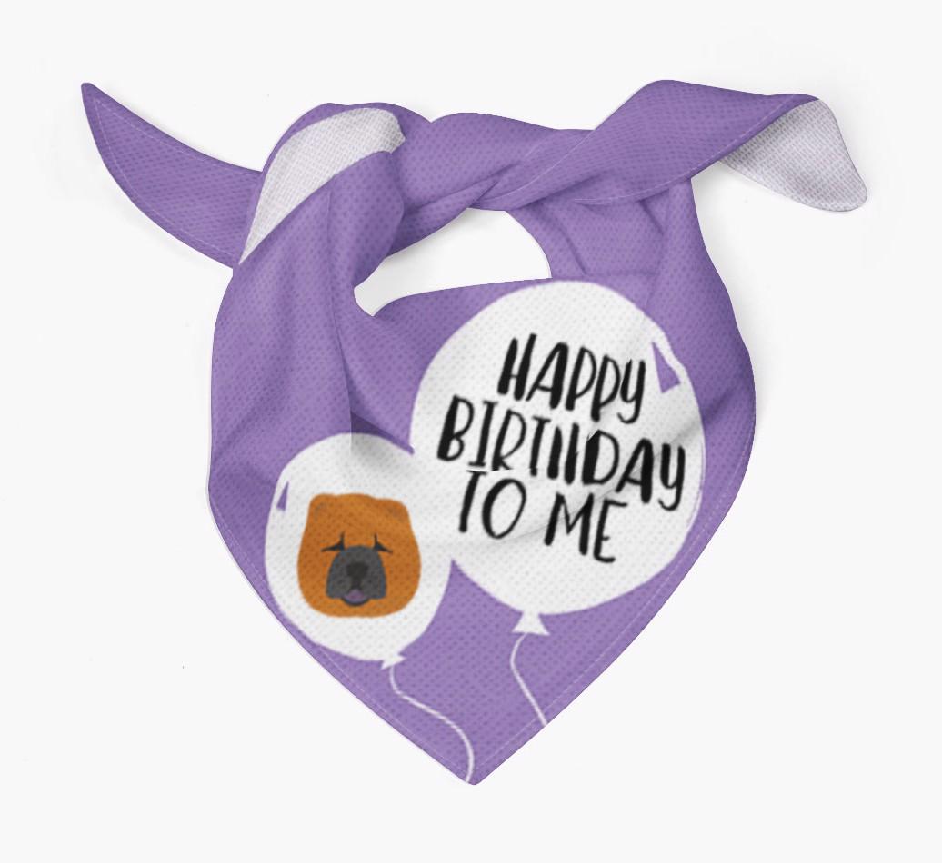 Happy Birthday to {dogsName} Bandana