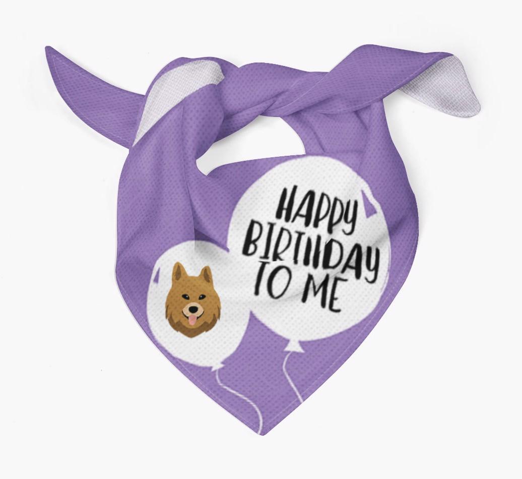 Happy Birthday to {dogsName} Bandana