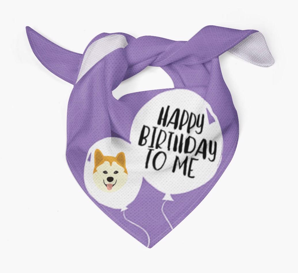 Happy Birthday to {dogsName} Bandana