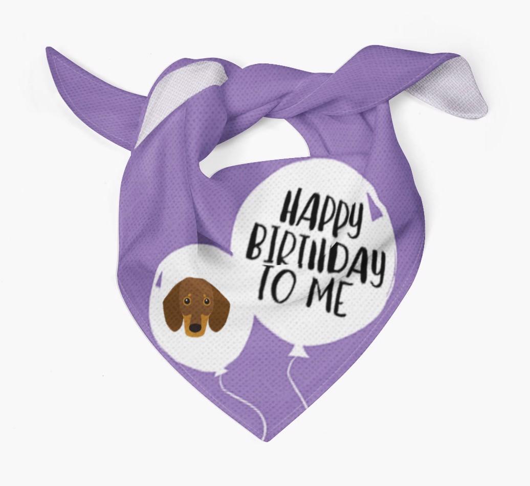 Happy Birthday to {dogsName} Bandana