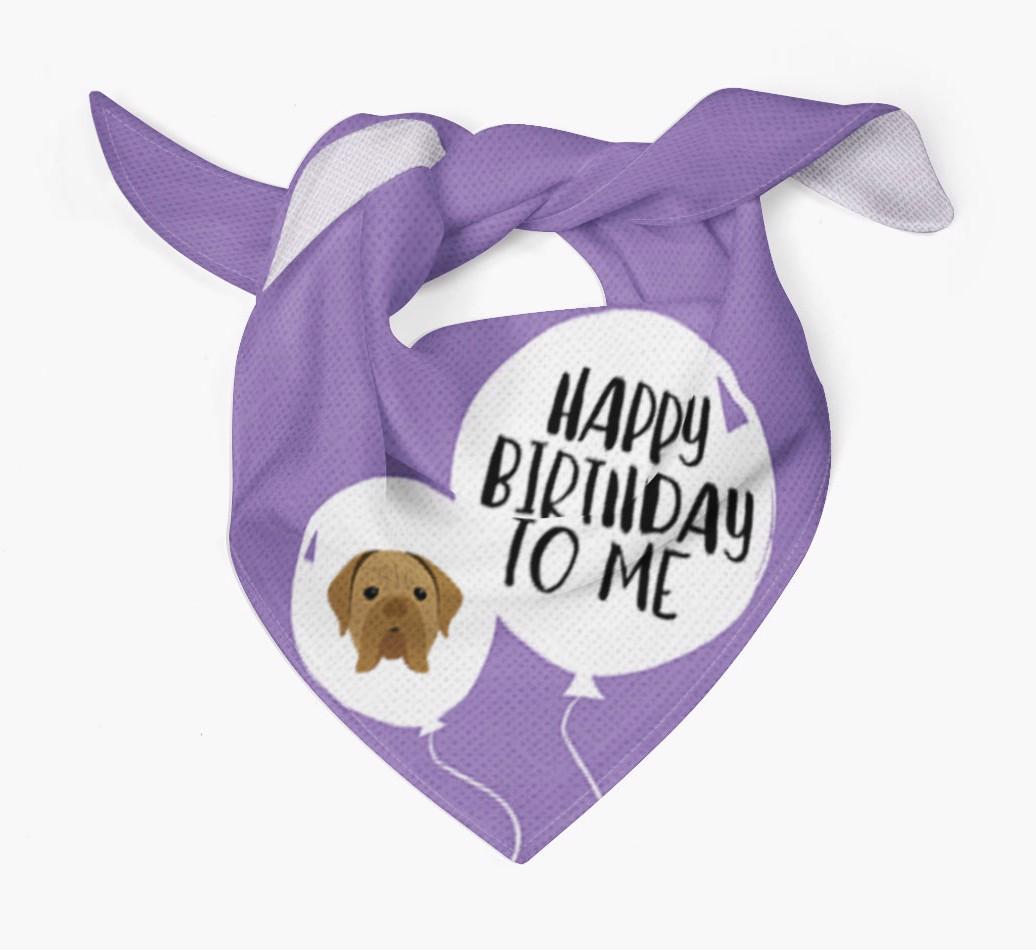 Happy Birthday to {dogsName} Bandana