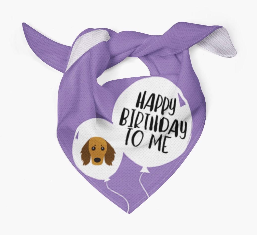 Happy Birthday to {dogsName} Bandana