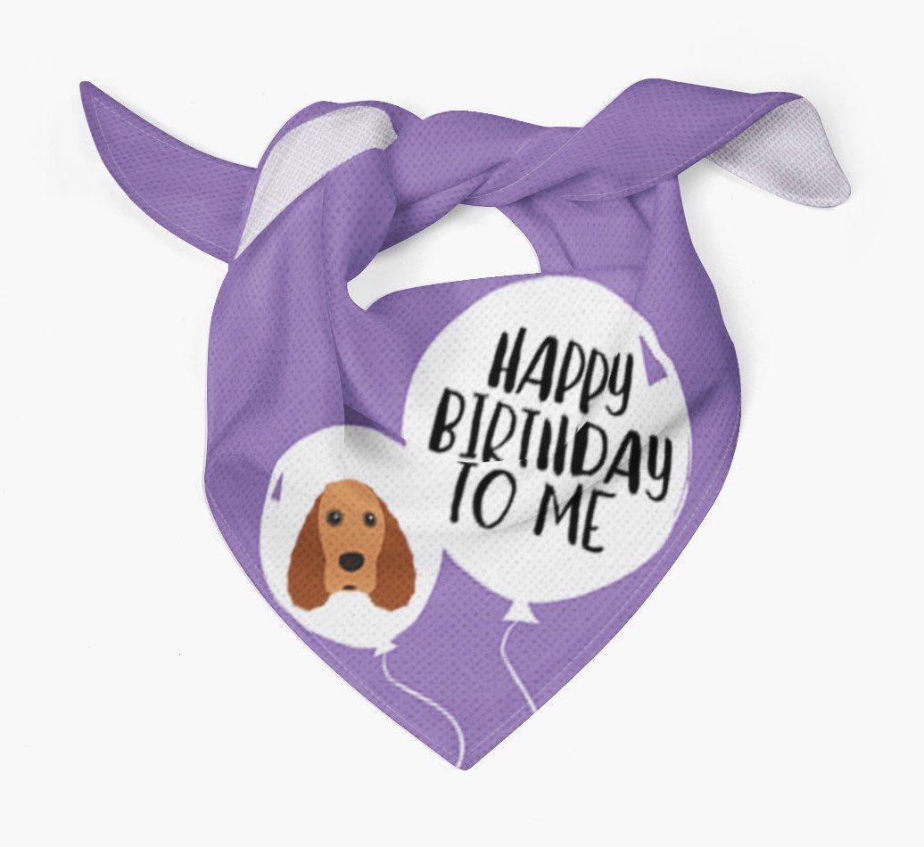 Happy Birthday to {dogsName} Bandana
