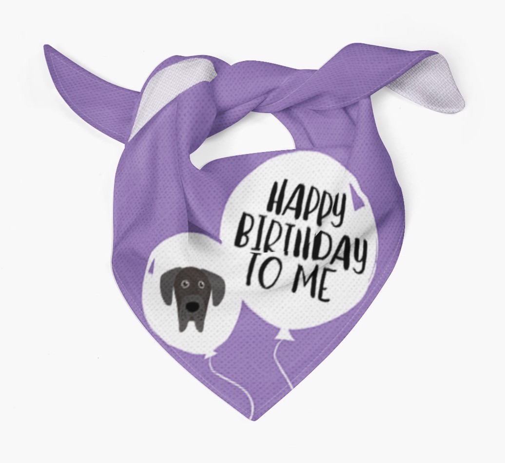 Happy Birthday to {dogsName} Bandana