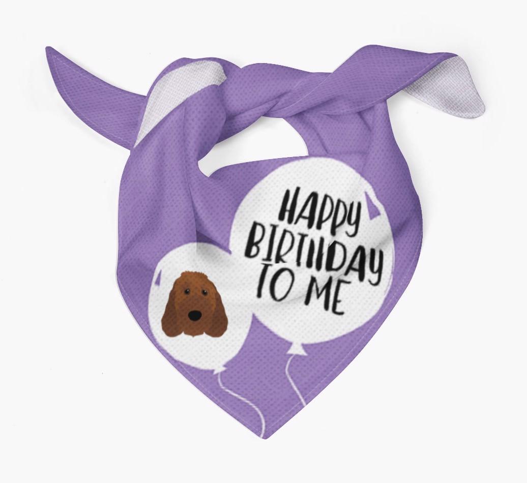 Happy Birthday to {dogsName} Bandana