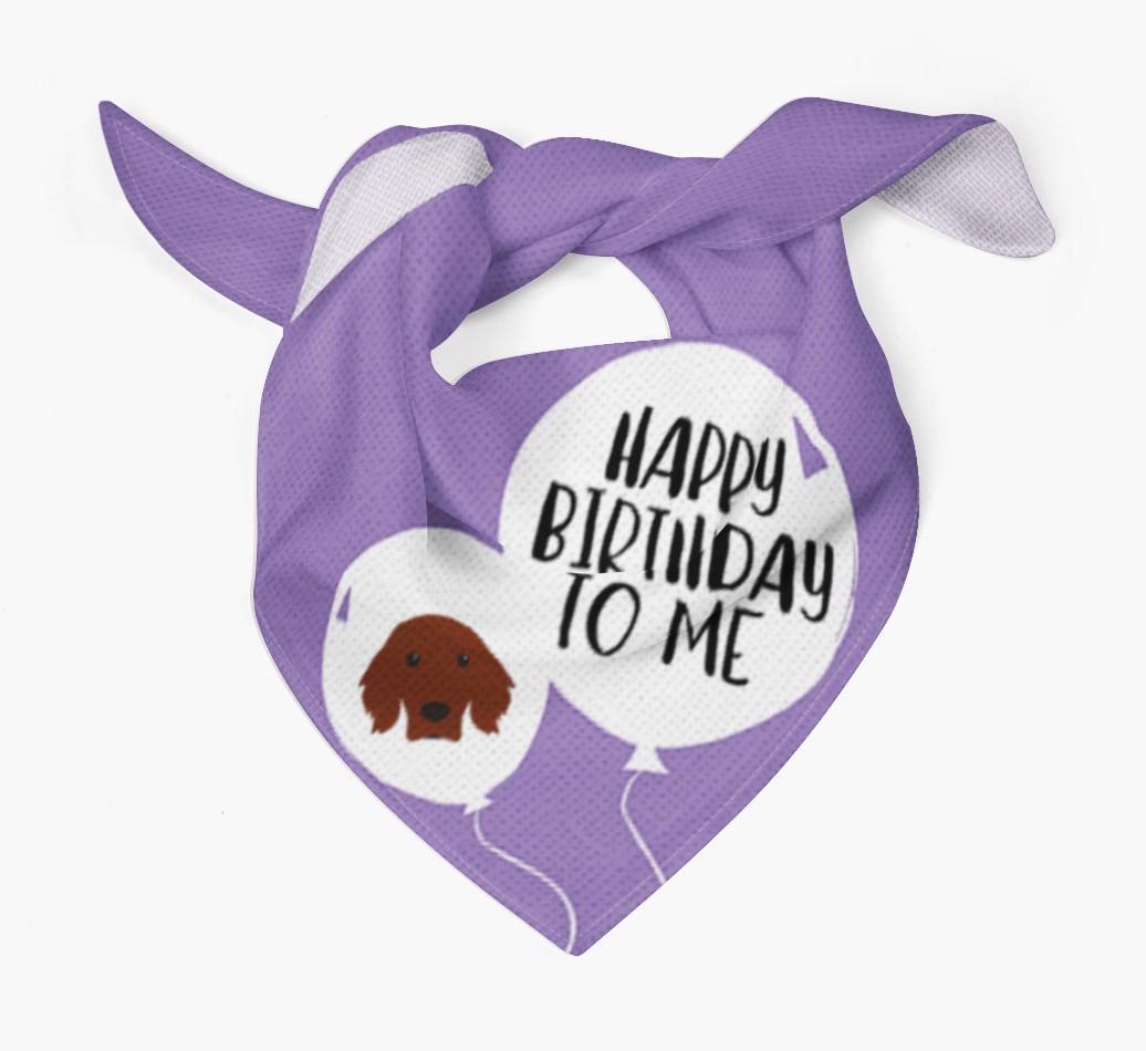Happy Birthday to {dogsName} Bandana