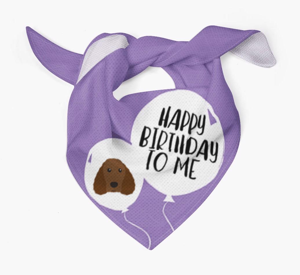 Happy Birthday to {dogsName} Bandana