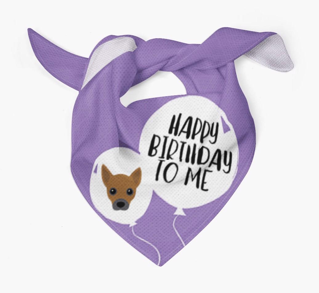 Happy Birthday to {dogsName} Bandana