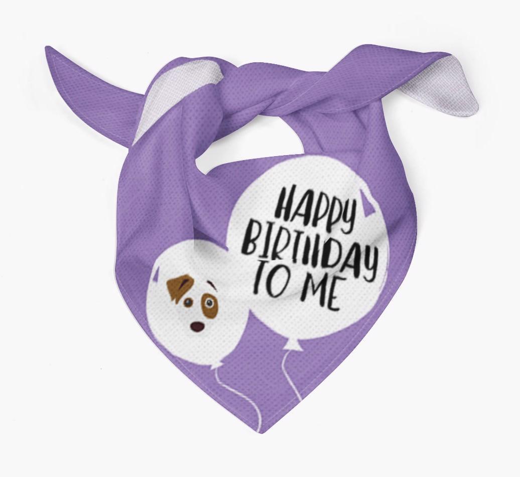 Happy Birthday to {dogsName} Bandana