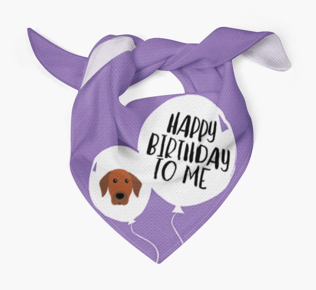 Happy Birthday to {dogsName} Bandana