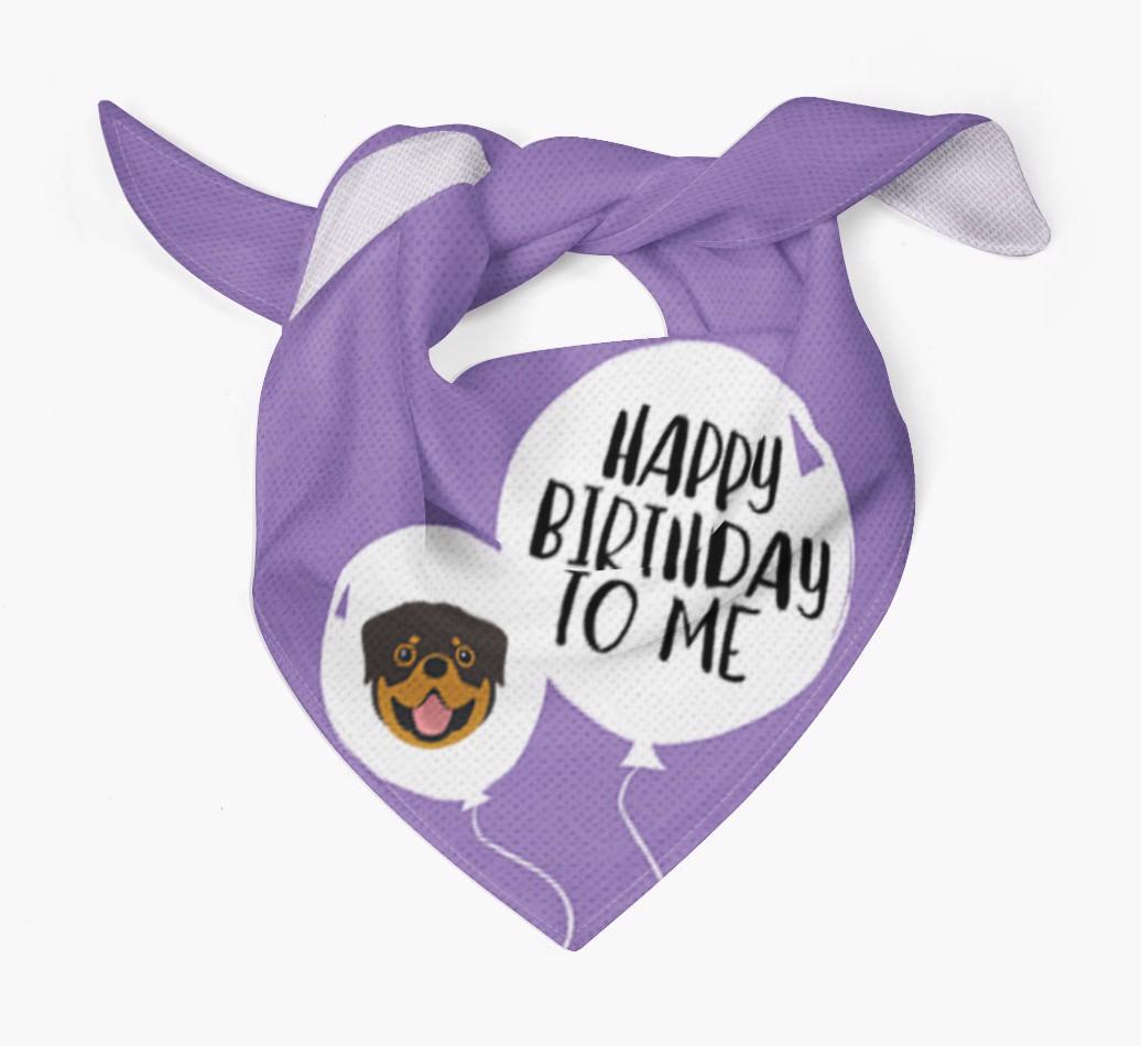 Happy Birthday to {dogsName} Bandana