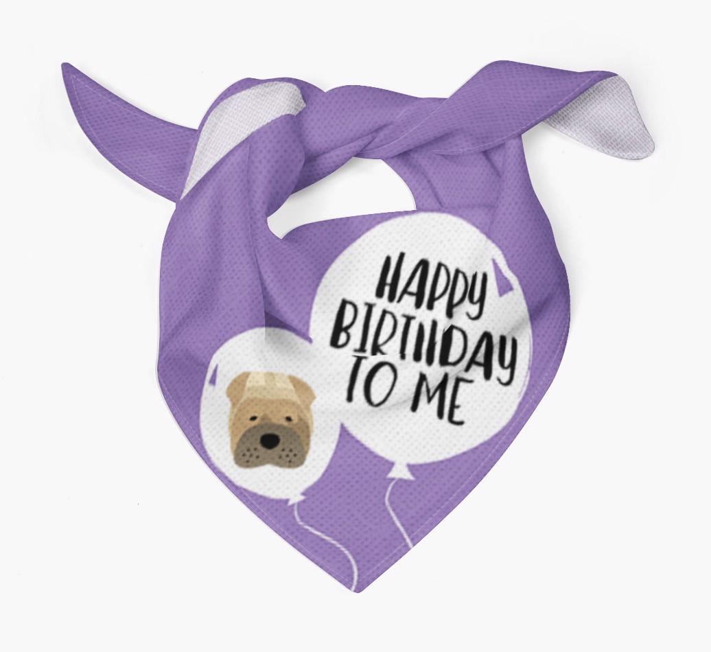 Happy Birthday to {dogsName} Bandana