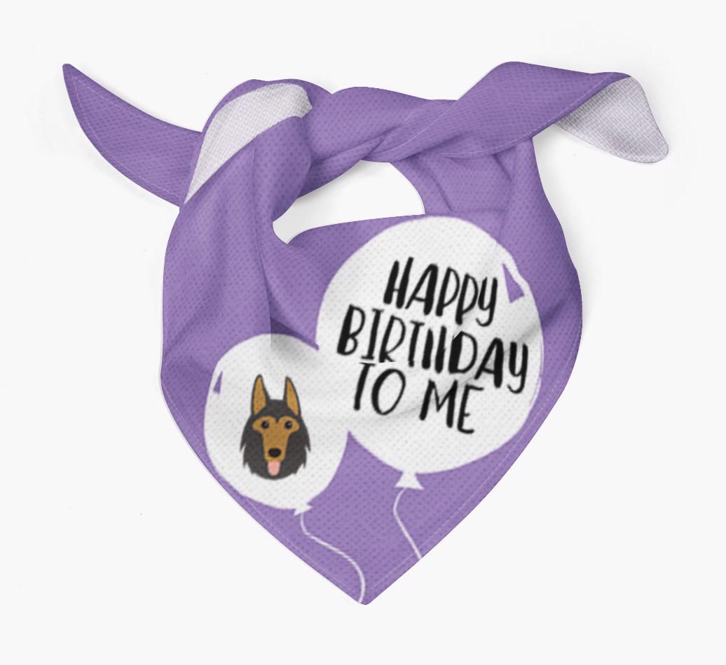Happy Birthday to {dogsName} Bandana