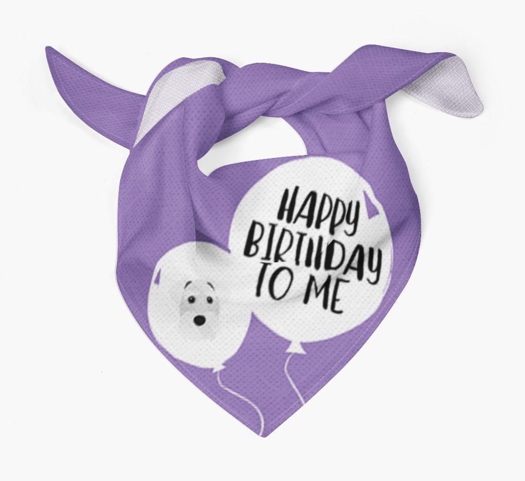 Happy Birthday to {dogsName} Bandana