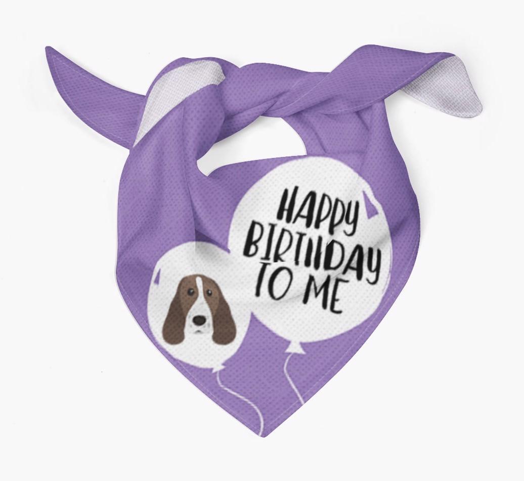 Happy Birthday to {dogsName} Bandana