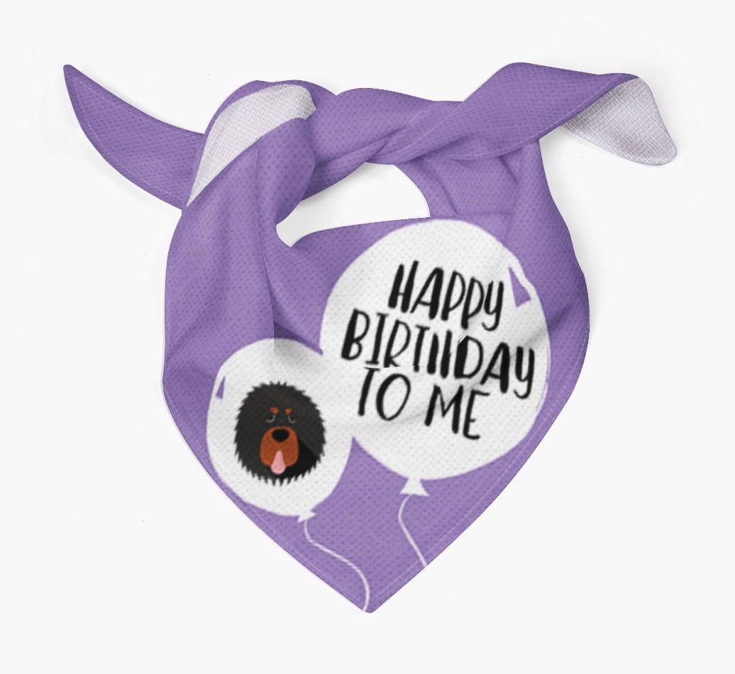 Happy Birthday to {dogsName} Bandana