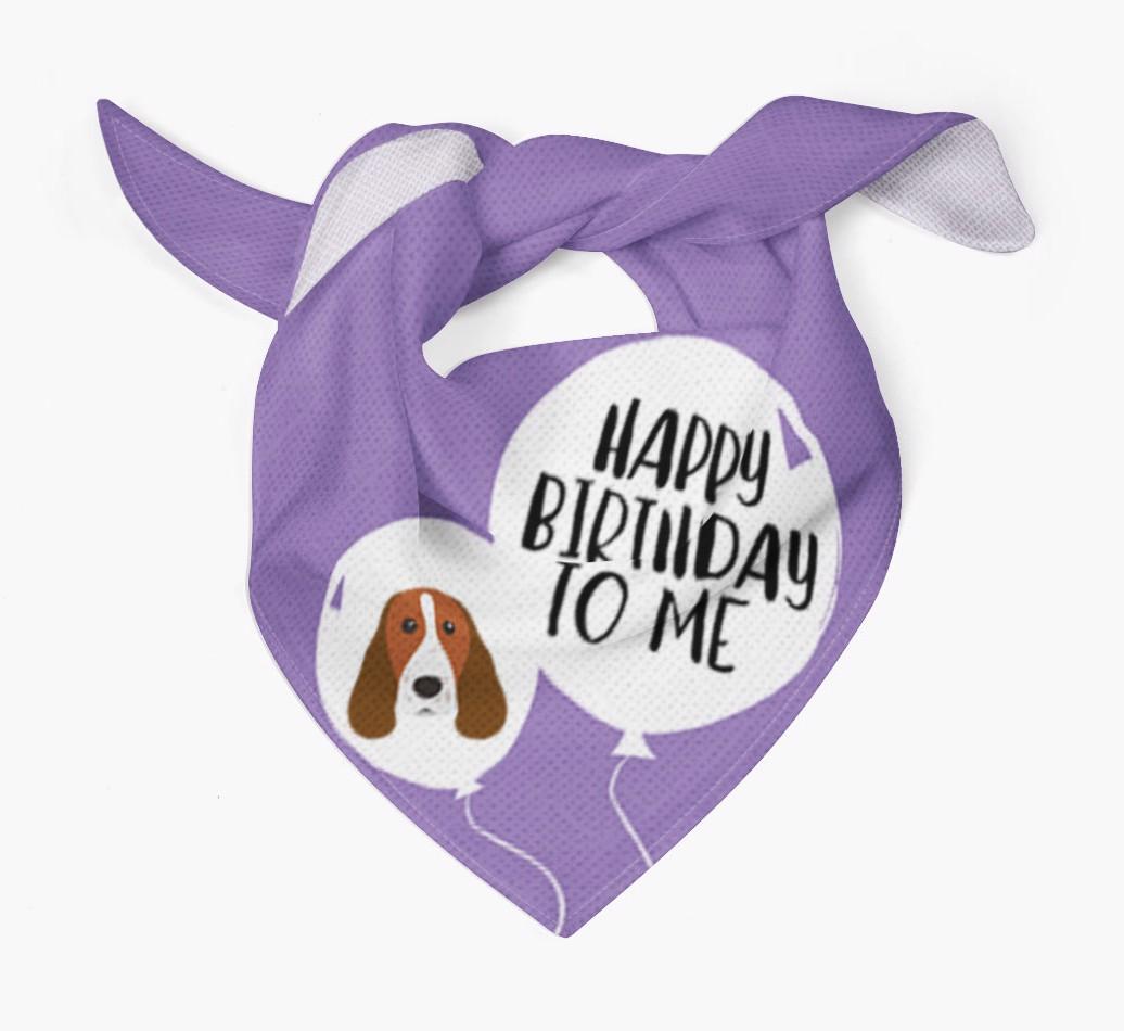 Happy Birthday to {dogsName} Bandana
