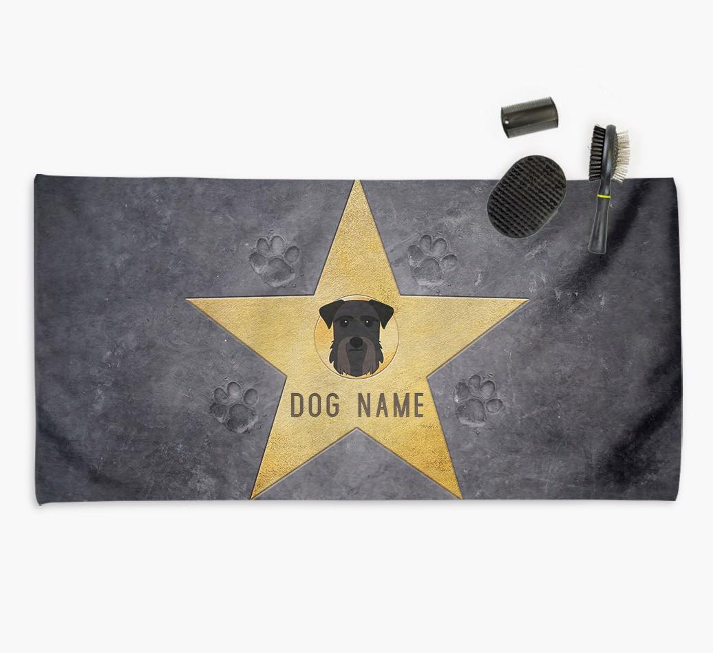 Star Of Fame - Personalized {breedFullName} Towel