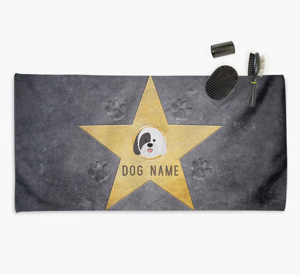 Star Of Fame - Personalized {breedFullName} Towel