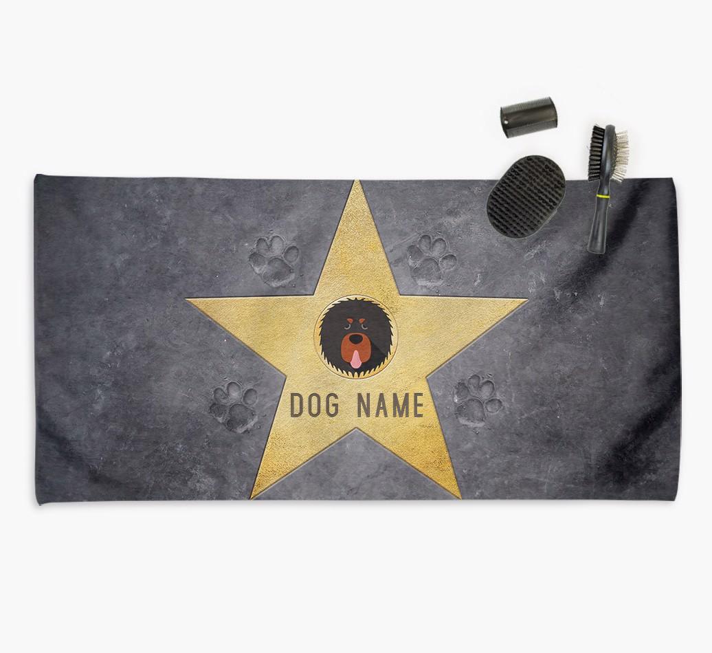 Star Of Fame - Personalized {breedFullName} Towel