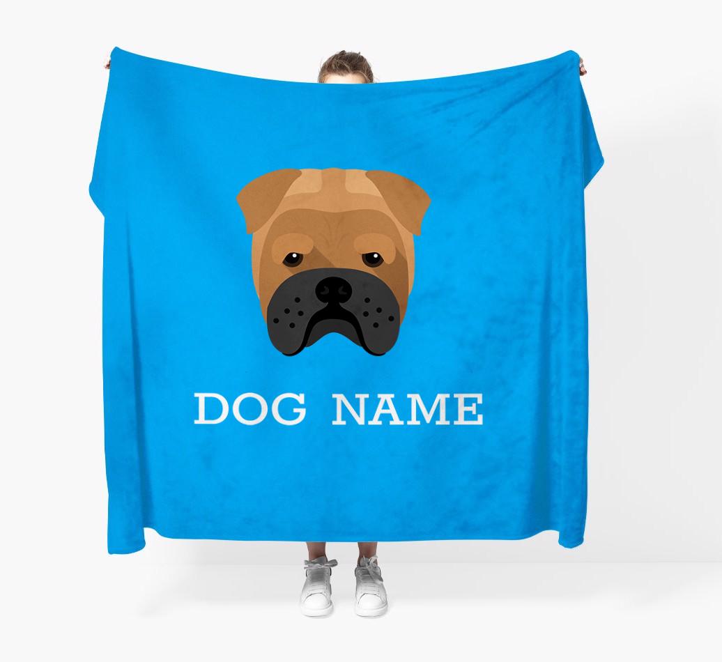 Personalized {breedFullName} Blanket